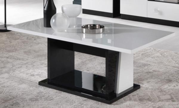 Product photograph of Elisa White Italian Coffee Table from Choice Furniture Superstore.